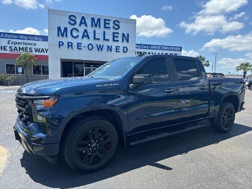 White 2023 Chevrolet Silverado 1500 CUSTOM