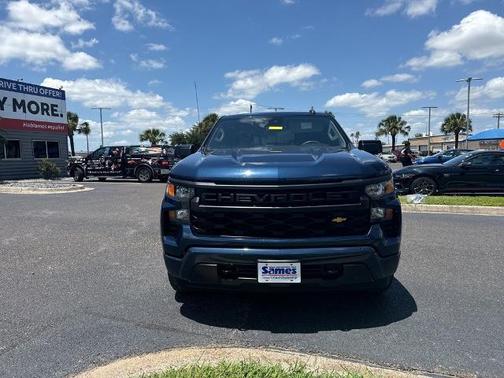 White 2023 Chevrolet Silverado 1500 CUSTOM