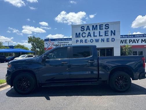 White 2023 Chevrolet Silverado 1500 CUSTOM