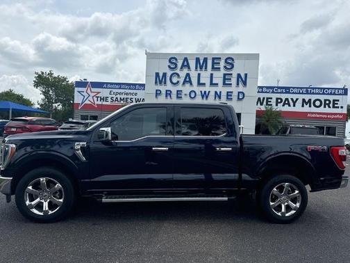 ANTIMATTER BLUE METALLIC 2023 Ford F-150 LARIAT