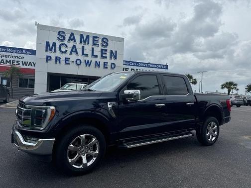 ANTIMATTER BLUE METALLIC 2023 Ford F-150 LARIAT