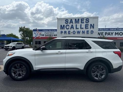 STAR WHITE MET TRI-COAT 2021 Ford Explorer XLT
