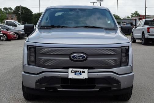 Silver Metallic 2023 Ford F-150 Lightning XLT