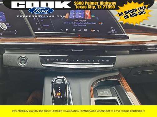 2024 Cadillac Escalade ESV Premium Luxury