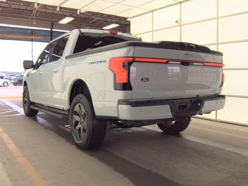 White Metallic 2025 Ford F-150 Lightning LARIAT