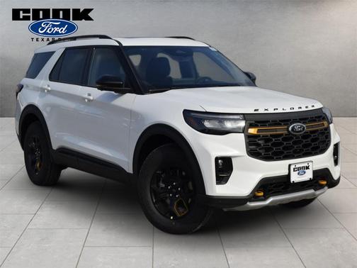 Star White 2026 Ford Explorer Tremor