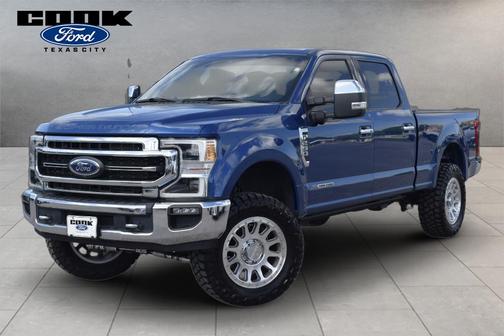 Atlas Blue Metallic 2022 Ford F-250 Lariat Truck