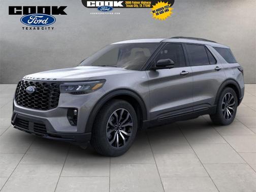 Carbonized Gray Metallic 2026 Ford Explorer ST-Line