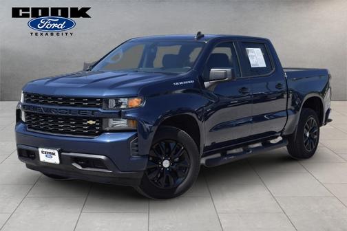 Northsky Blue Metallic 2020 Chevrolet Silverado 1500 Custom