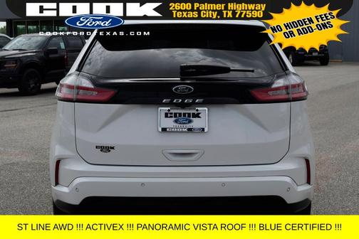 Star White 2024 Ford Edge ST Line