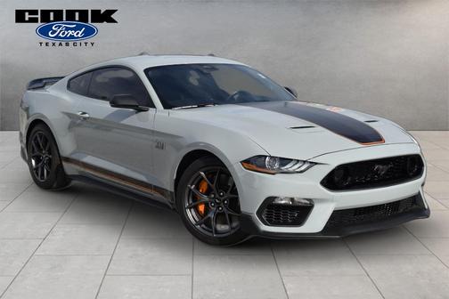 Green 2021 Ford Mustang Mach 1