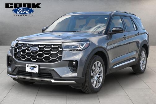 Carbonized Gray Metallic 2026 Ford Explorer Platinum