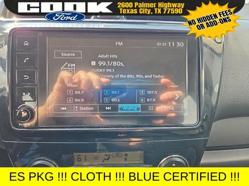 2022 Mitsubishi Mirage ES