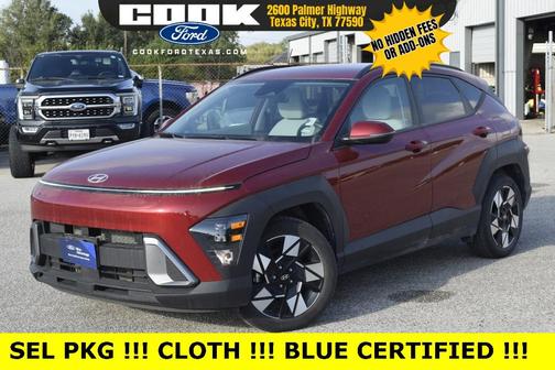 Red Metallic 2024 Hyundai KONA SEL SUV