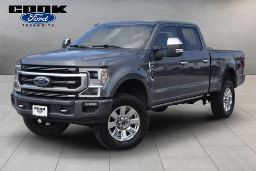 Gray Metallic 2022 Ford F-250 Platinum