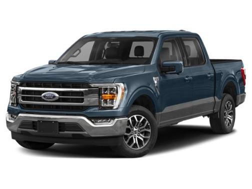 Blue Metallic 2021 Ford F-150 Lariat