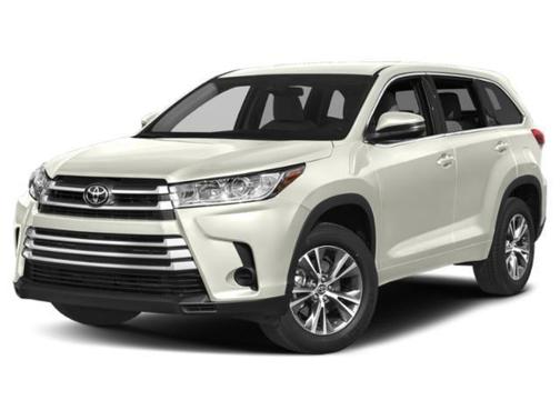 White 2019 Toyota Highlander LE