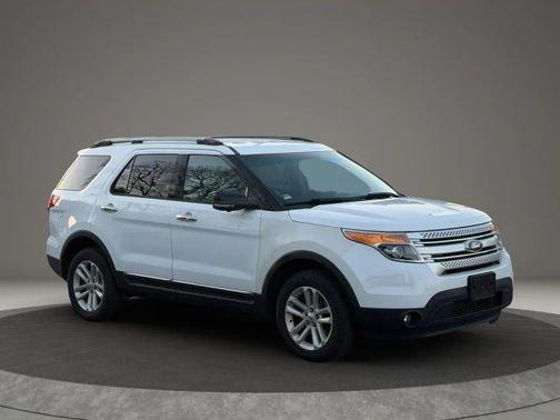 White 2015 Ford Explorer XLT