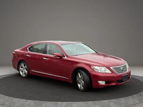 Red 2012 Lexus LS 460 Base