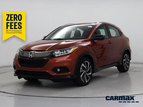 Orange 2019 Honda HR-V Sport