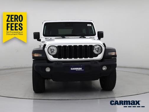 White 2024 Jeep Wrangler Sport S
