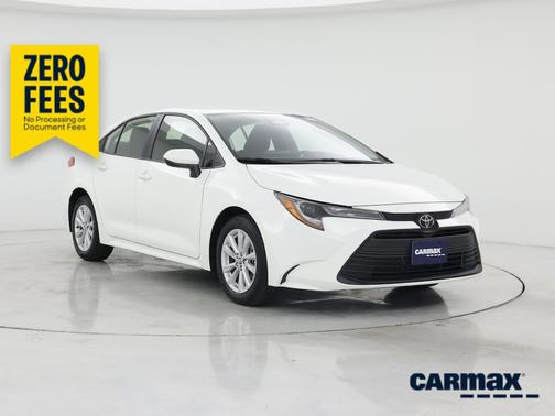 White 2026 Toyota Corolla LE
