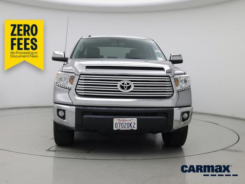 Silver 2017 Toyota Tundra Limited