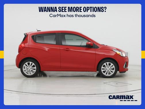 Red 2017 Chevrolet Spark LT