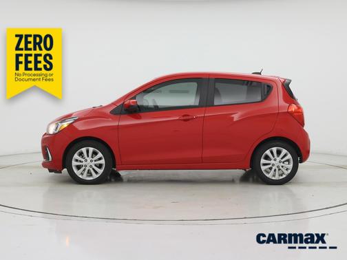Red 2017 Chevrolet Spark LT