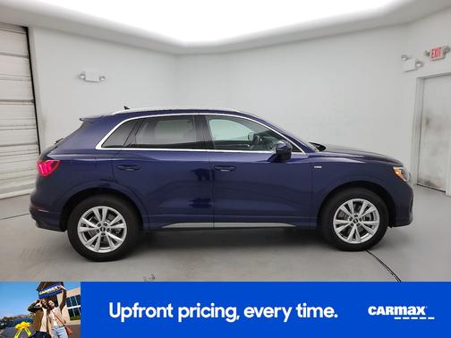 Blue 2022 Audi Q3 S-Line Premium