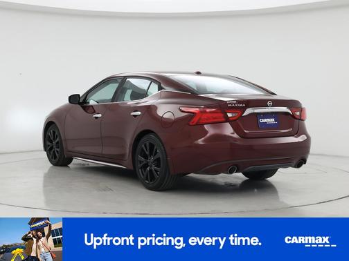 Burgundy 2017 Nissan Maxima S