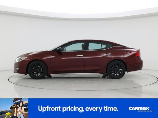 Burgundy 2017 Nissan Maxima S