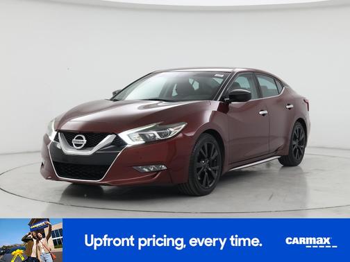 Burgundy 2017 Nissan Maxima S