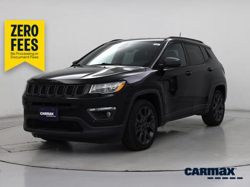 Black 2021 Jeep Compass 80th Anniversary