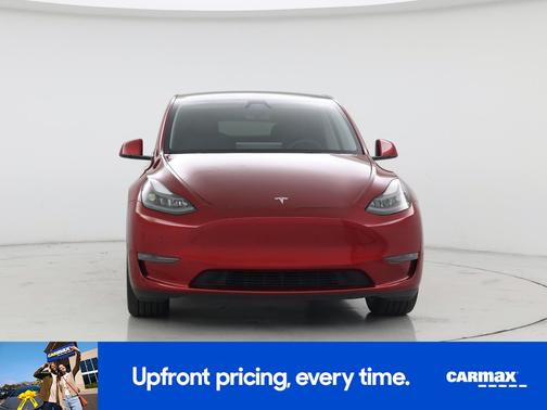 Red 2024 Tesla Model Y Long Range
