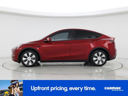 Red 2024 Tesla Model Y Long Range