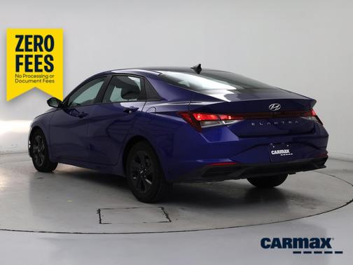 Blue 2021 Hyundai ELANTRA SEL
