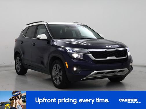 Blue 2022 Kia Seltos S