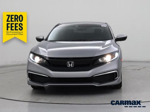 Gray 2020 Honda Civic LX