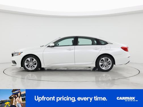 White 2018 Honda Accord LX