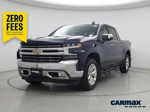 Blue 2020 Chevrolet Silverado 1500 LTZ