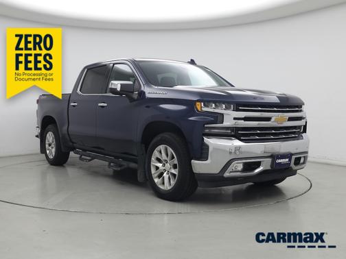 Blue 2020 Chevrolet Silverado 1500 LTZ