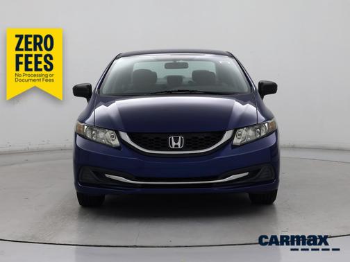 Blue 2015 Honda Civic LX