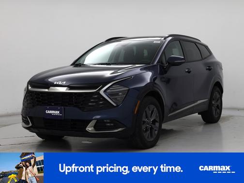 Blue 2023 Kia Sportage Hybrid SX Prestige