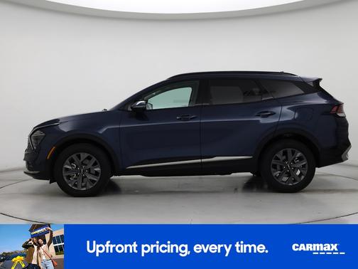 Blue 2023 Kia Sportage Hybrid SX Prestige