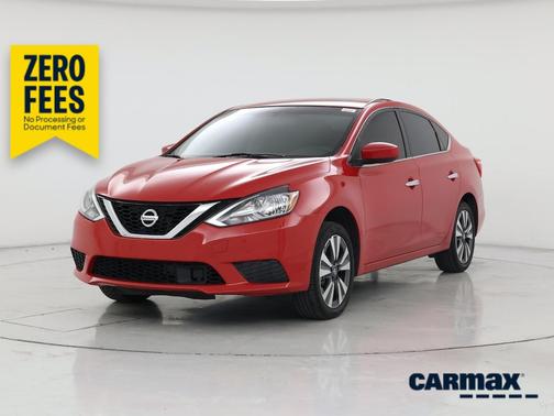 Red 2019 Nissan Sentra SV