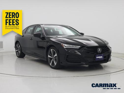 Black 2025 Acura TLX Technology