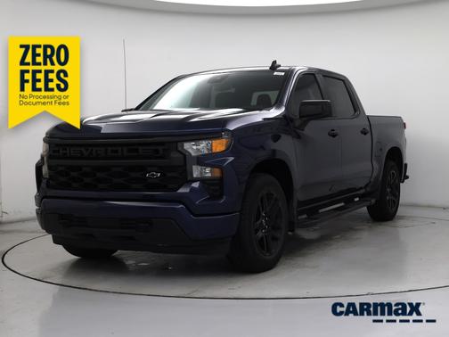 Blue 2023 Chevrolet Silverado 1500 Custom