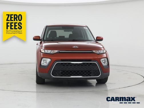 Orange 2020 Kia Soul LX