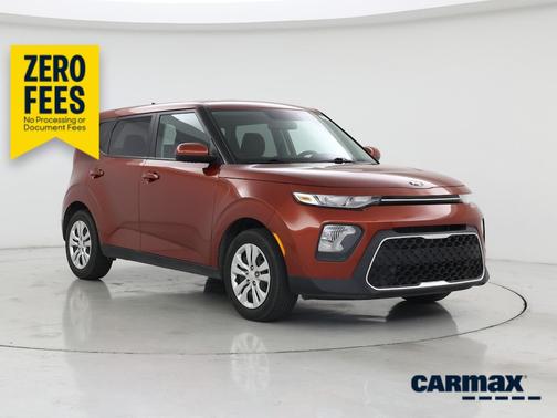 Orange 2020 Kia Soul LX